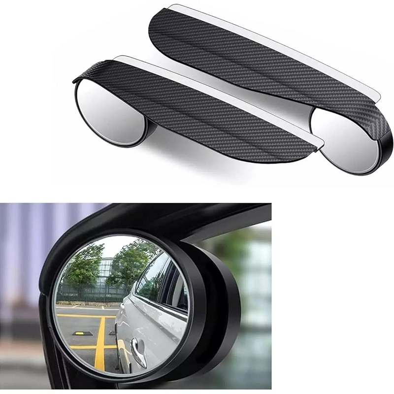 آینه نقطه کور سایه بان دار دو عددی-مشکی