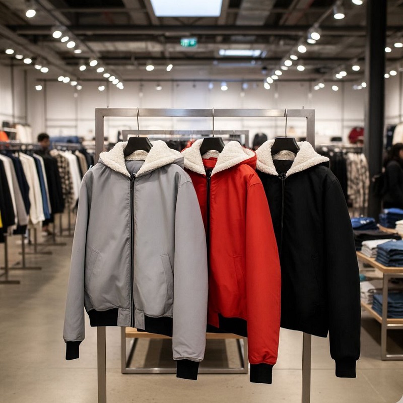 کاپشن ضدآب داخل خزتدی-مشکی